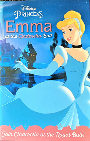Disney Princess Emma at the Cinderella Ball